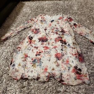 Pinkblush Maternity Floral Chiffon Dress (NWT)